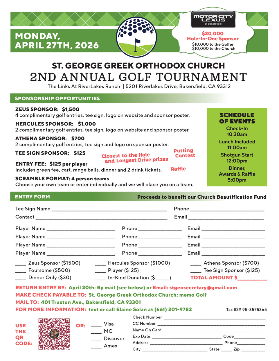 Golf Tournament Flyer